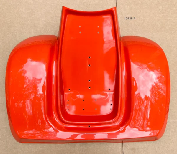 NEW rear fender for the 1974 Honda ATC90 in Daytona orange Fiberglass