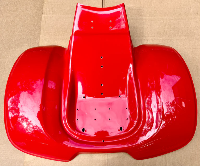 New Reproduction rear fender 1970-71 Honda US90 Bright red